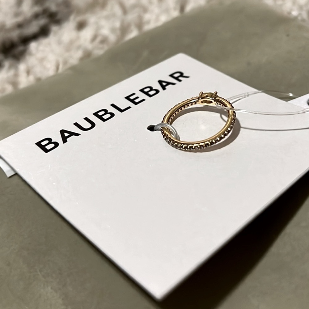BAUBLE BAR Anna CZ Eternity Band Ring